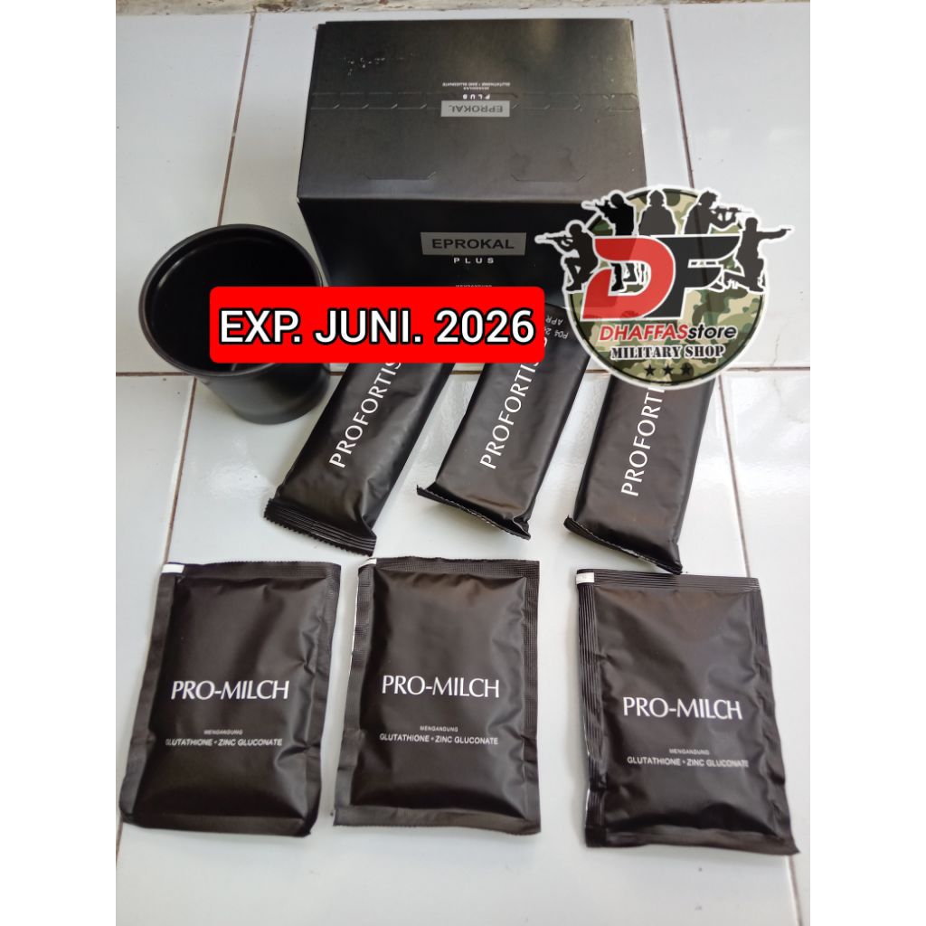 100% asli eprokal plus 1 paket ransum tni || ransum eprokal plus asli jatah tni || exp. juni 2026 ||