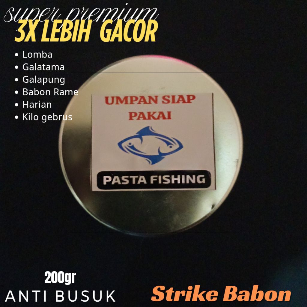 (1PCS) Promo Umpan siap pakai ikan Mas lebih gacor  premium, umpan siap pakai ikan, Galatama,galapun