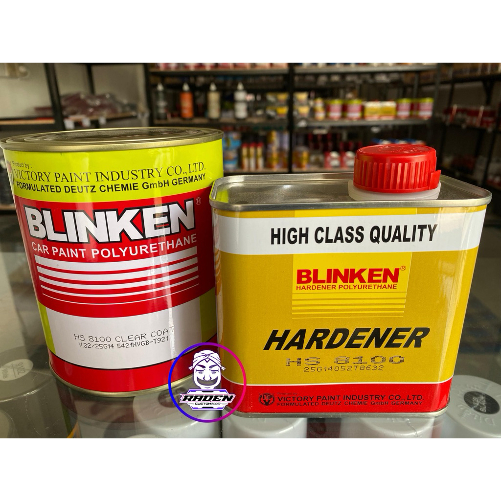 Clear Coat Blinken Hs 8100 1L hardener Hs 8100