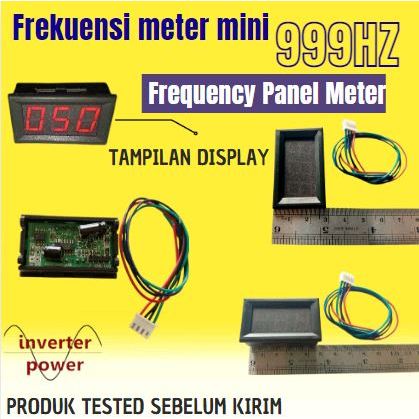 frekuensi meter 999HZ mini Frequency Panel Meter