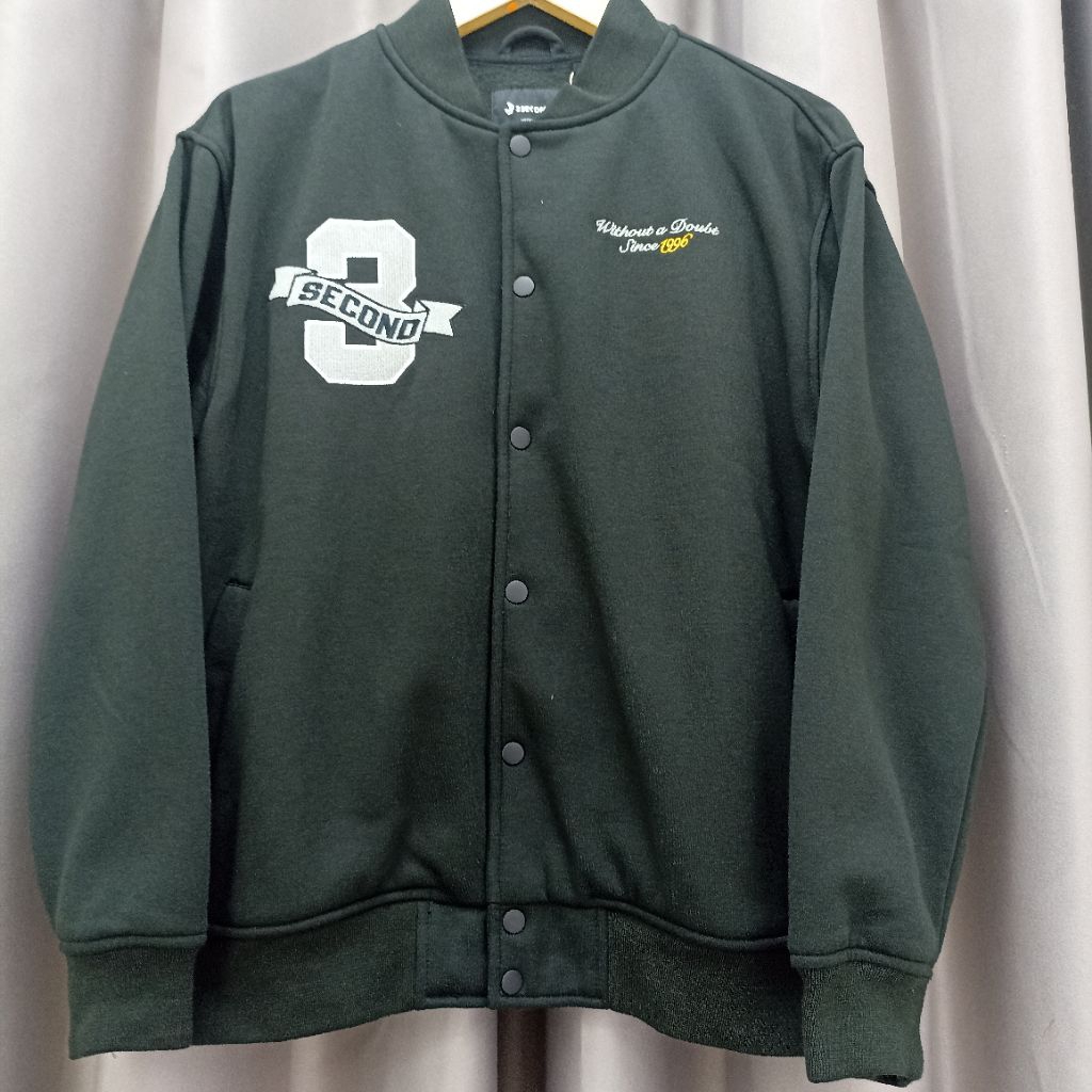 3SECOND - JAKET VARSITY / BOMBER PRIA REGULAR FIT ORIGINAL 3SECOND
