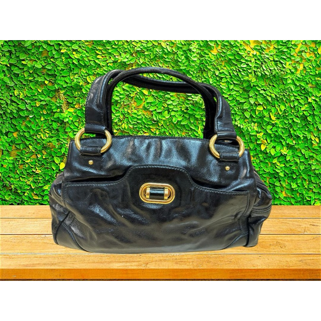 Alexander McQueen - Preloved Top Handle Bag - Black