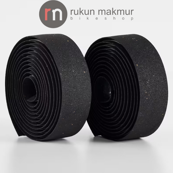 Bontrager Trek DOUBLE GEL CORK Handlebar Tape Set Black Bar Tape - 3 mm Thick / Long Lasting Cork / 