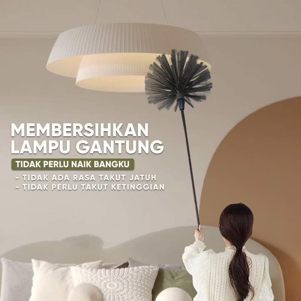 M1 SAPU ATAP PLAFON GAGANG PANJANG PEMBERSIH DEBU SERANGGA LANGIT LANGIT SIKAT ATAP