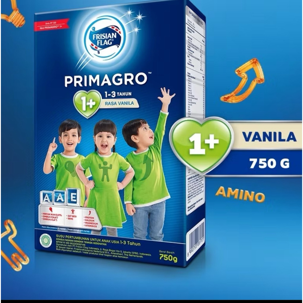Frisian Flag Primagro 1+rasa vannilla