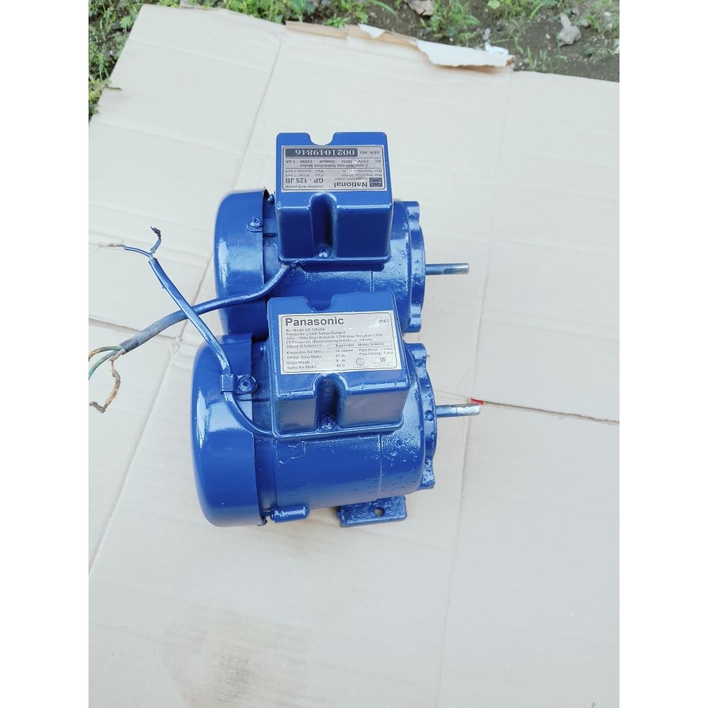 dinamo pompa air panasonic( national) as 9 mm seken