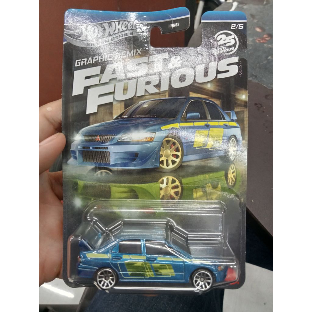 Hot Wheels Lancer EVO Remix Fast & Furious