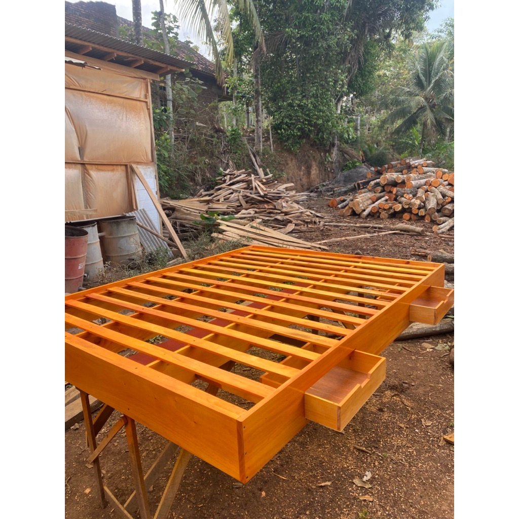Dipan kasur/Laci/Dipan Laci Minimalis/90x200-200x200