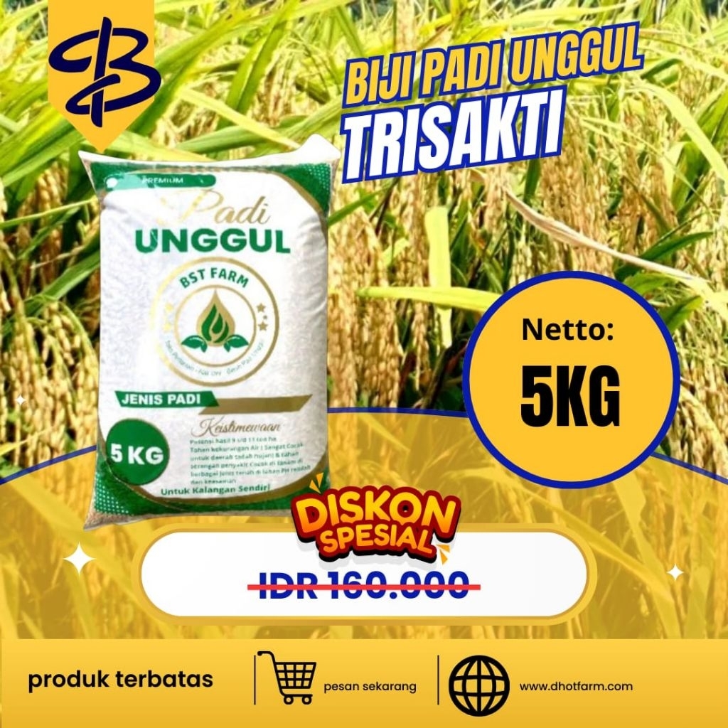 BENIH PADI TRISAKTI KEMASAN 5 KG