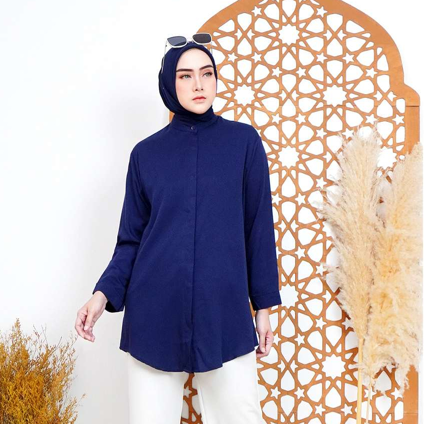 Atasan Wanita Polos Bahan Rayon twill Premium