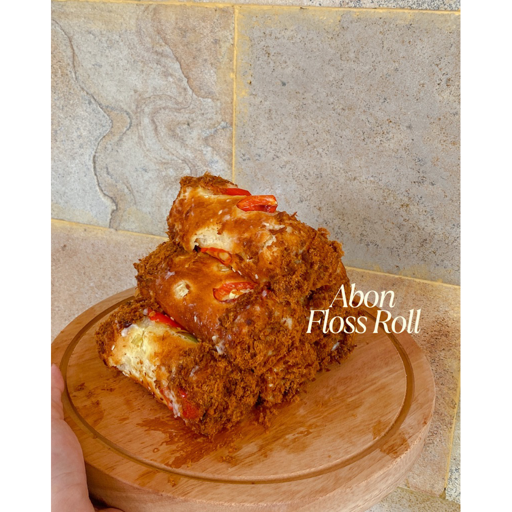 Abon Floss Roll • Roti Gulung Abon Premium • Bread
