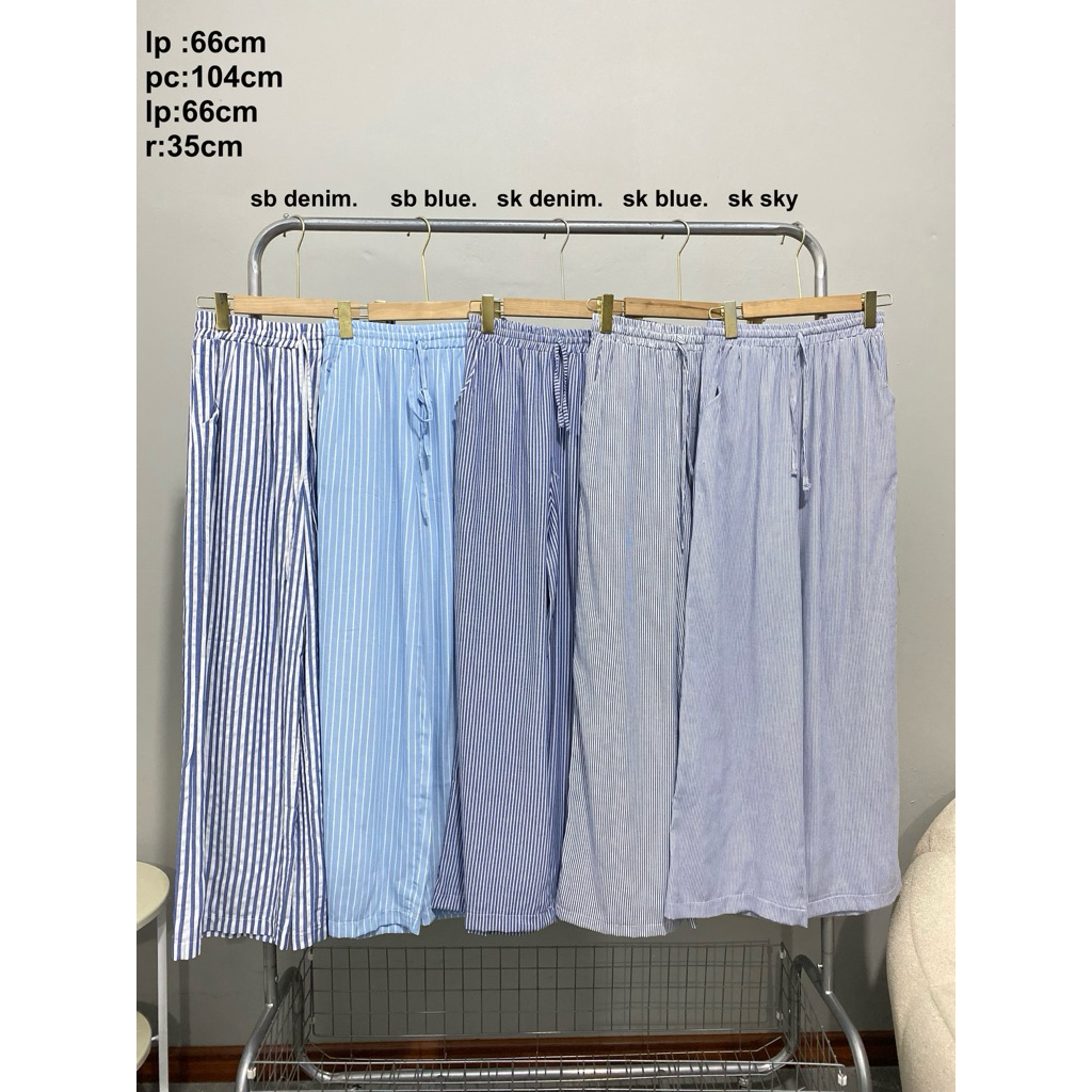 ( BISA COD ) HIGHWAIST CULLOTE LINEN