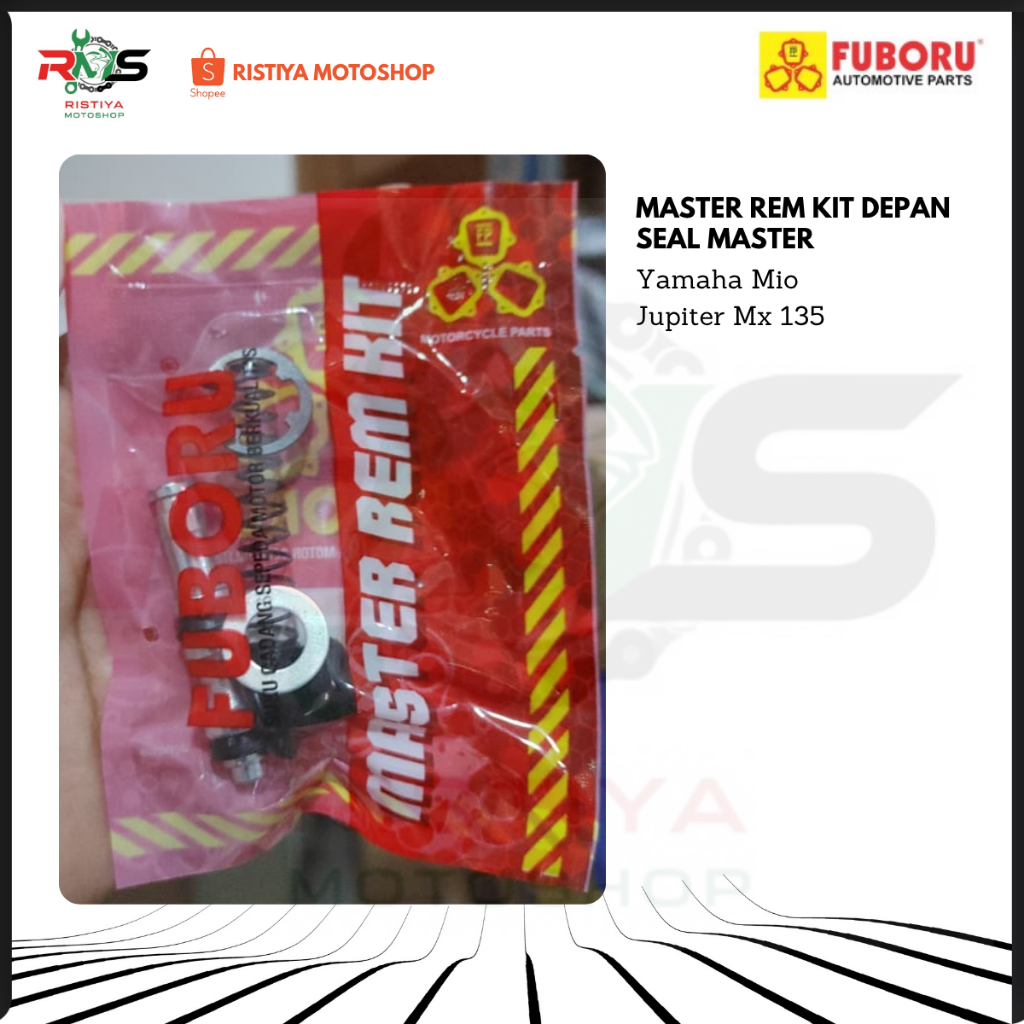 MASTER REM KIT DEPAN MOTOR YAMAHA MIO / JUPITER MX 135 | SEAL MASTER FUBORU