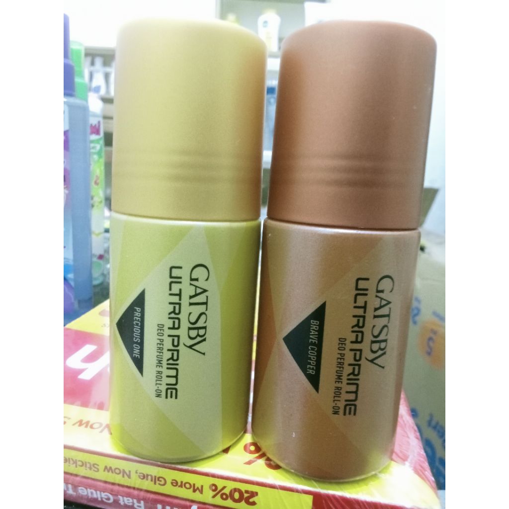 GATSBY ULTRA PRIME DEO PERFUM ROLL-ON40ml deodorant,Pria,wanita