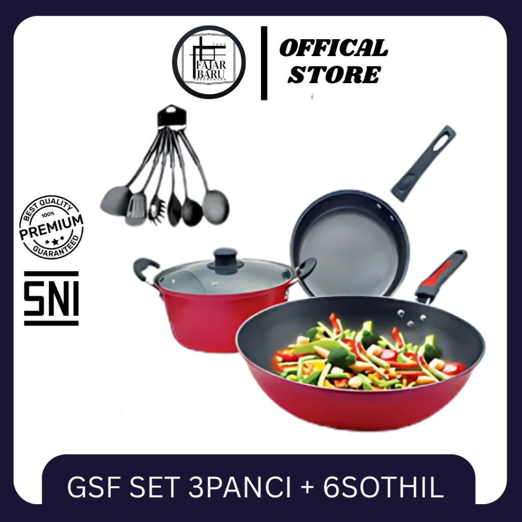 GSF PANCI SET ISI 3 + 6 SOTHIL G-2629//ANTI LENGKET