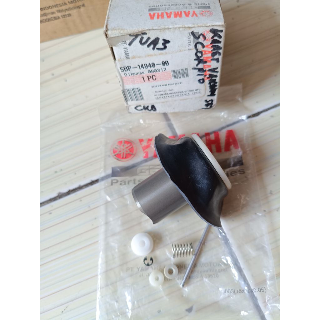 Karet Vakum Scorpio Vacum Skep Karbu Scorpio 5BP-14940-00