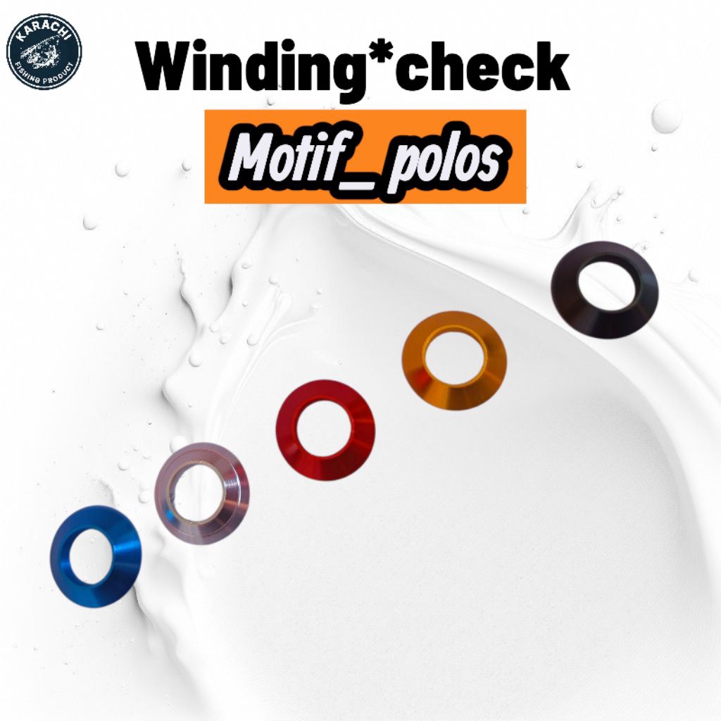 winding check polos / custom joran windingchek polos