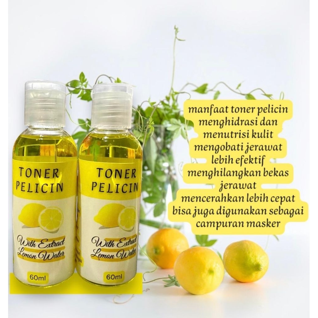 Toner Pelicin Lemon Bpom