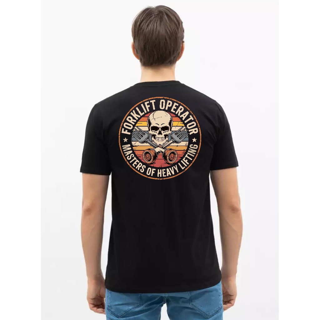 Kaos Distro Profesi Operator Forklift | Forklift Operator - Masters Of Heavy Lifting