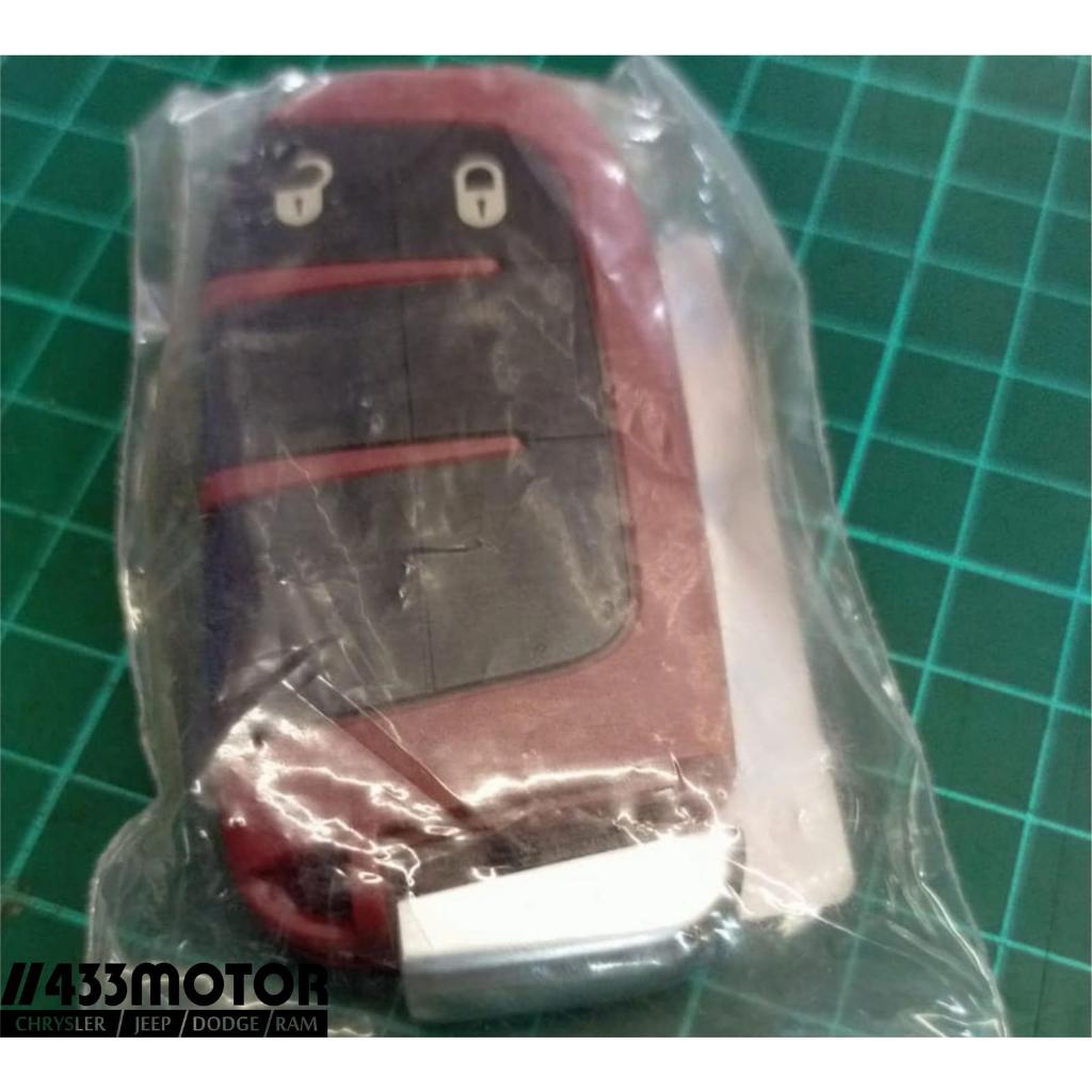 Casing Cover Kunci Remot Merah Dodge Journey