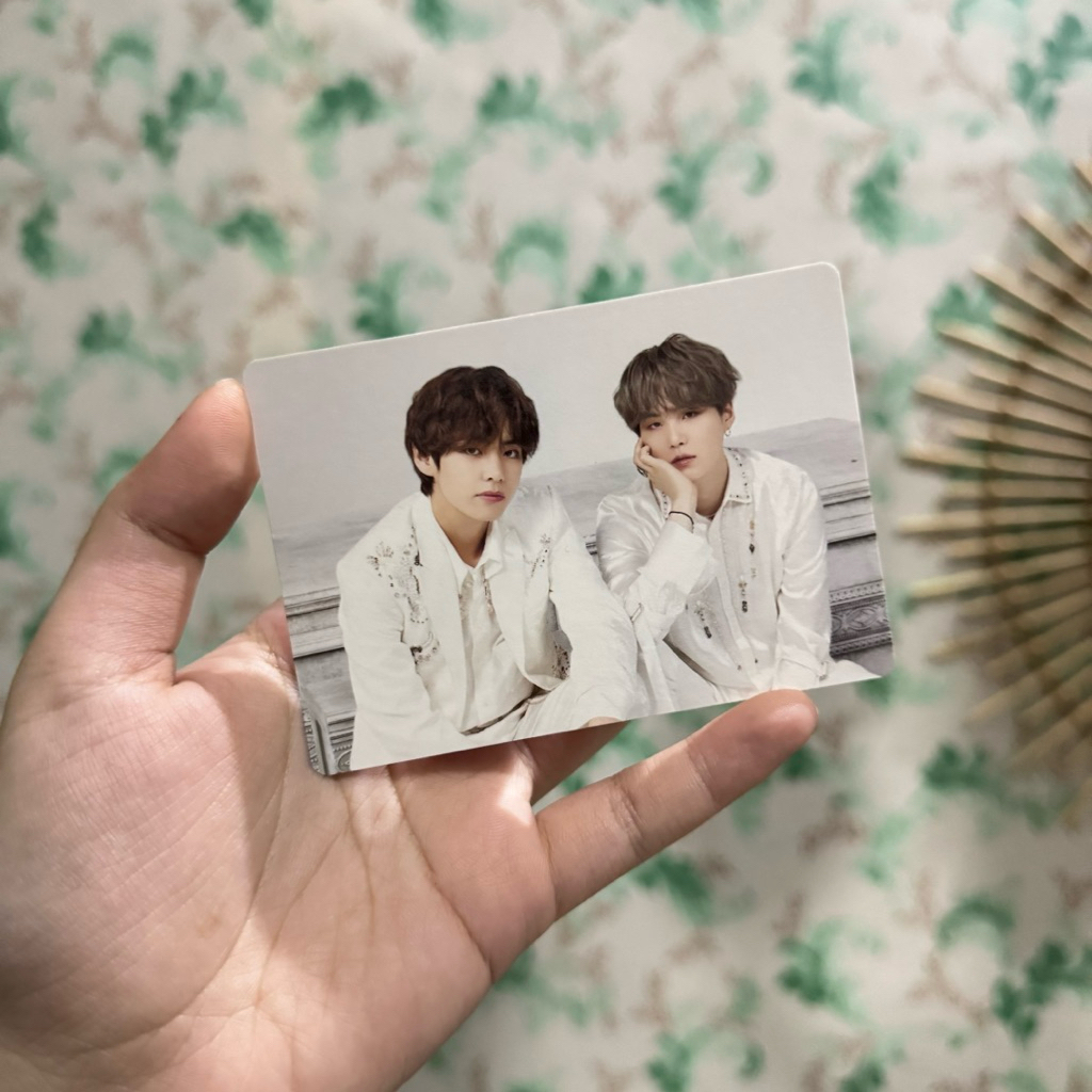 [OFFICIAL] Photocard Taegi Taehyung Yoongi Suga V BTS Love Yourself Speak Yourself The Final 3/6 Pc 