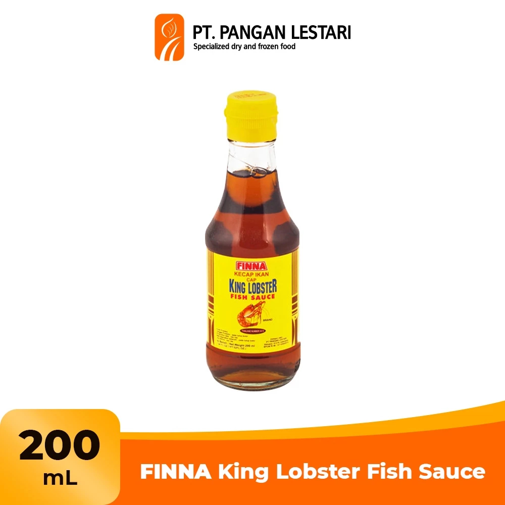 FINNA Kecap Ikan King Lobster 200 ml Fish Sauce / Kecap Ikan Finna