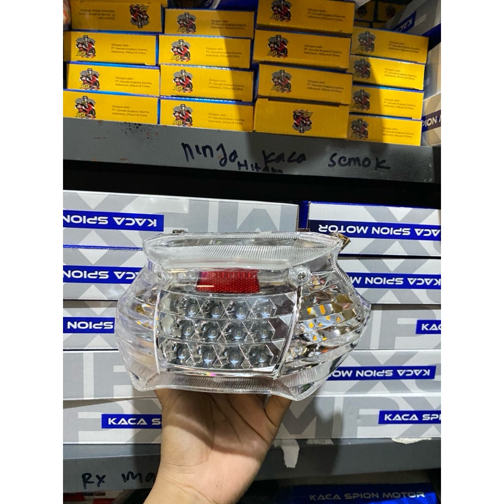 Lampu Stop Mio Lama Mio New Mio Sporty Smile LED Model Runing Cahaya Terang Siap Pakai