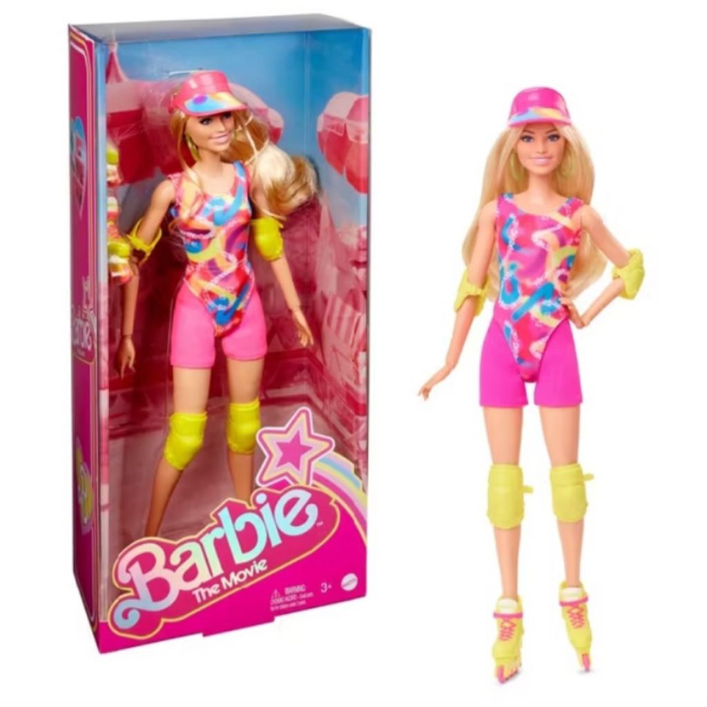 Barbie The Movie Margot Robbie Inline Skating
