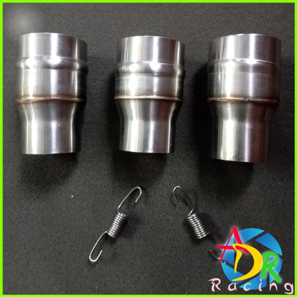 Adaptor pipa sambungan knalpot inlet 38mm ke 50mm