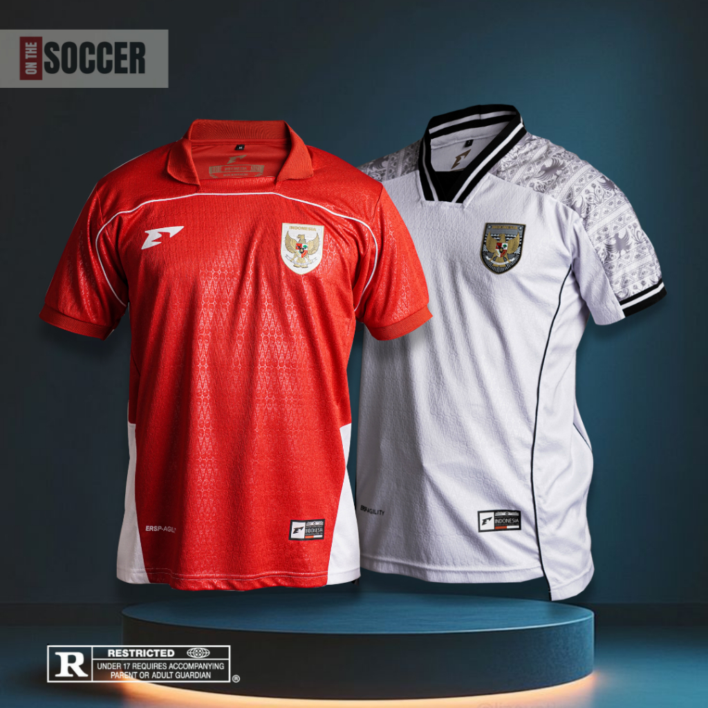 Baju Kaos Jersey Timnas Indonesia 2025 AWAY Putih Unisex Big size Terbaru