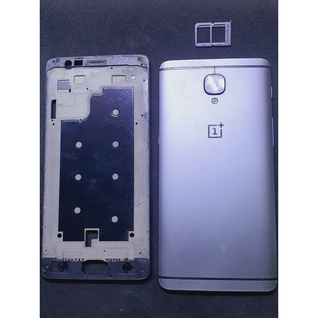 Backdor/Fream Tulangan LCD OnePlus 3T Original Cabutan