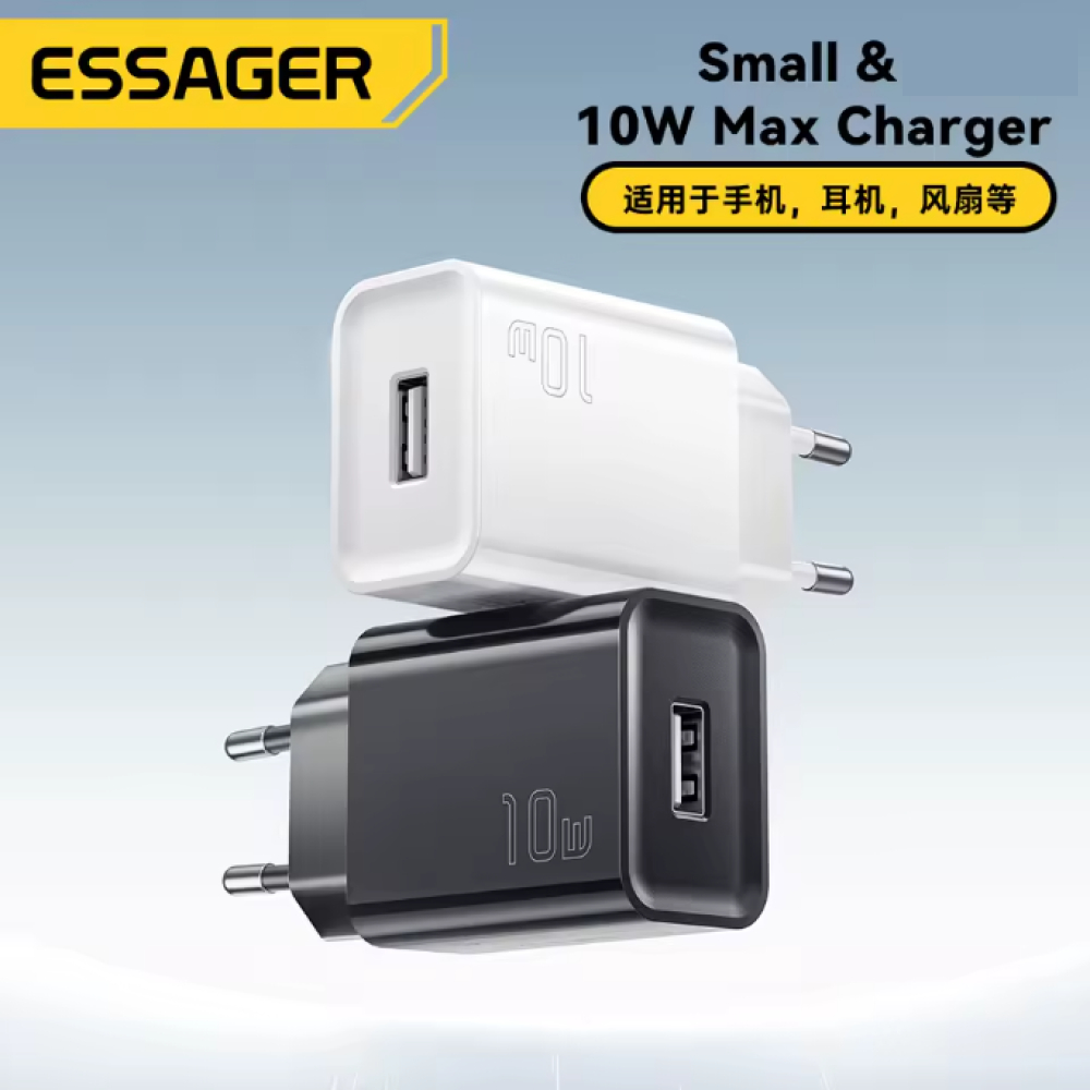 ESSAGER Charger USB Fast Charging PD 10W