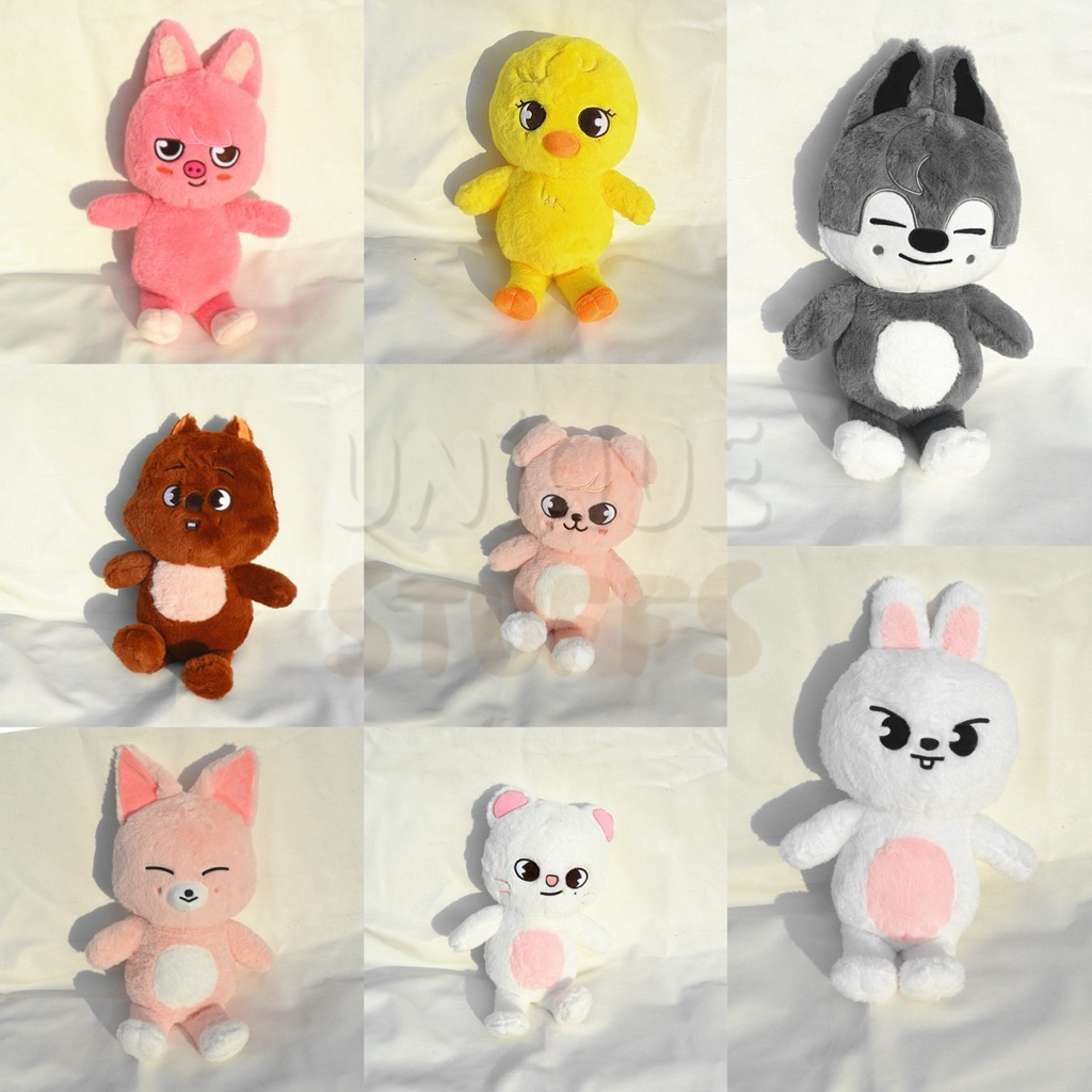 READY SKZOO TeddyBear Plush Keychain Gantungan Stray Kids SKZ StrayKids Teddy Bear