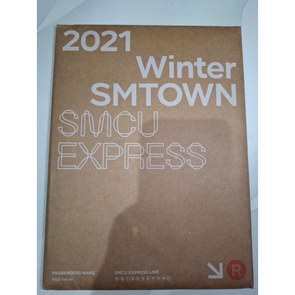 (READY UNSEALED) 2021 WINTER SMTOWN SMCU EXPRESS - RED VELVET ALBUM ONLY