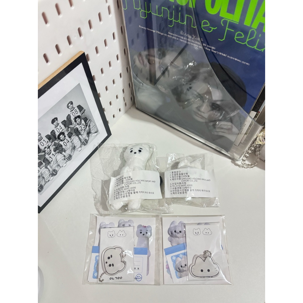 [HYUNJIN & FELIX] SET HYUNLIX DOLL BY @know_cat_