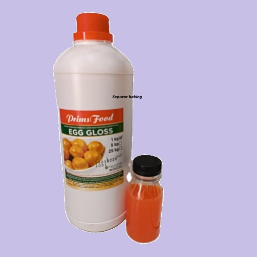 EGG GLOSS REPACK 50 GRAM /PENGGANTI KUNING TELUR/OLESAN NASTAR/PRIMSFOOD EGG GLOSS