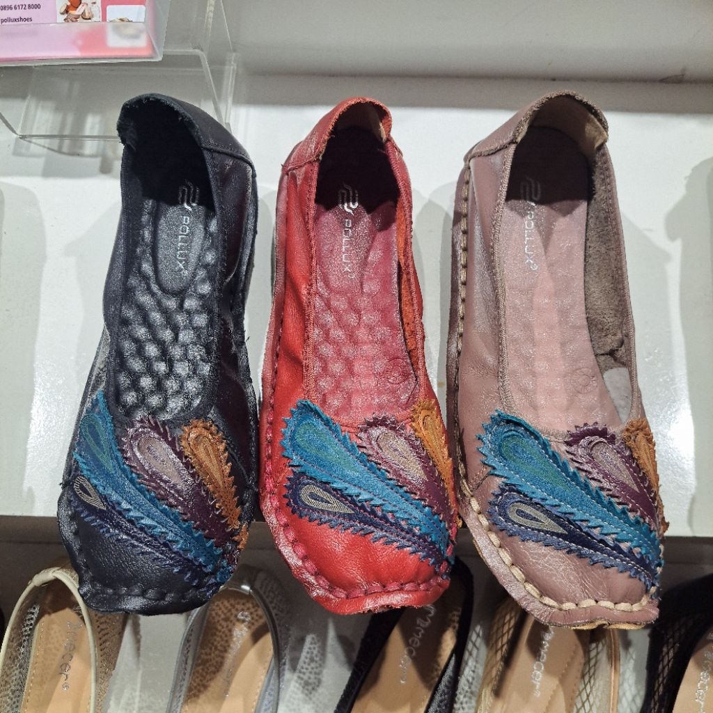 Sepatu wanita POLLUX "KULIT ASLI"