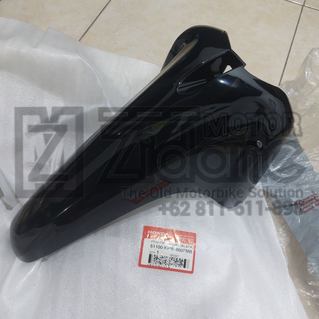 front fender spakbor slebor depan A honda kirana hitam original HGP 61100-KPW-860FMB