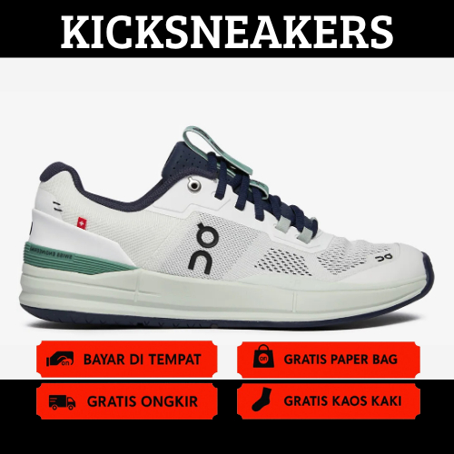 Sepatu Tenis/Padel  Pria The Roger Pro Federer White Mint