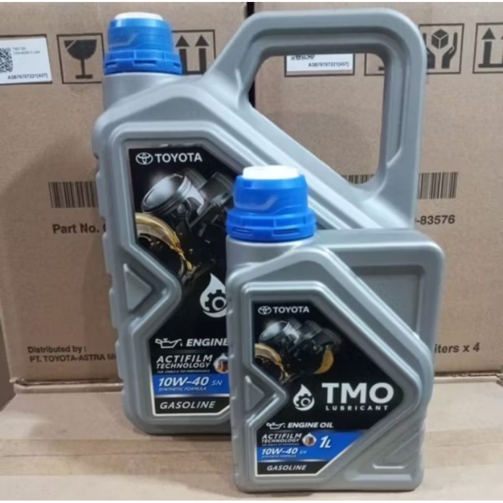 oli mesin Toyota tmo SAE 10w40 paket 5L