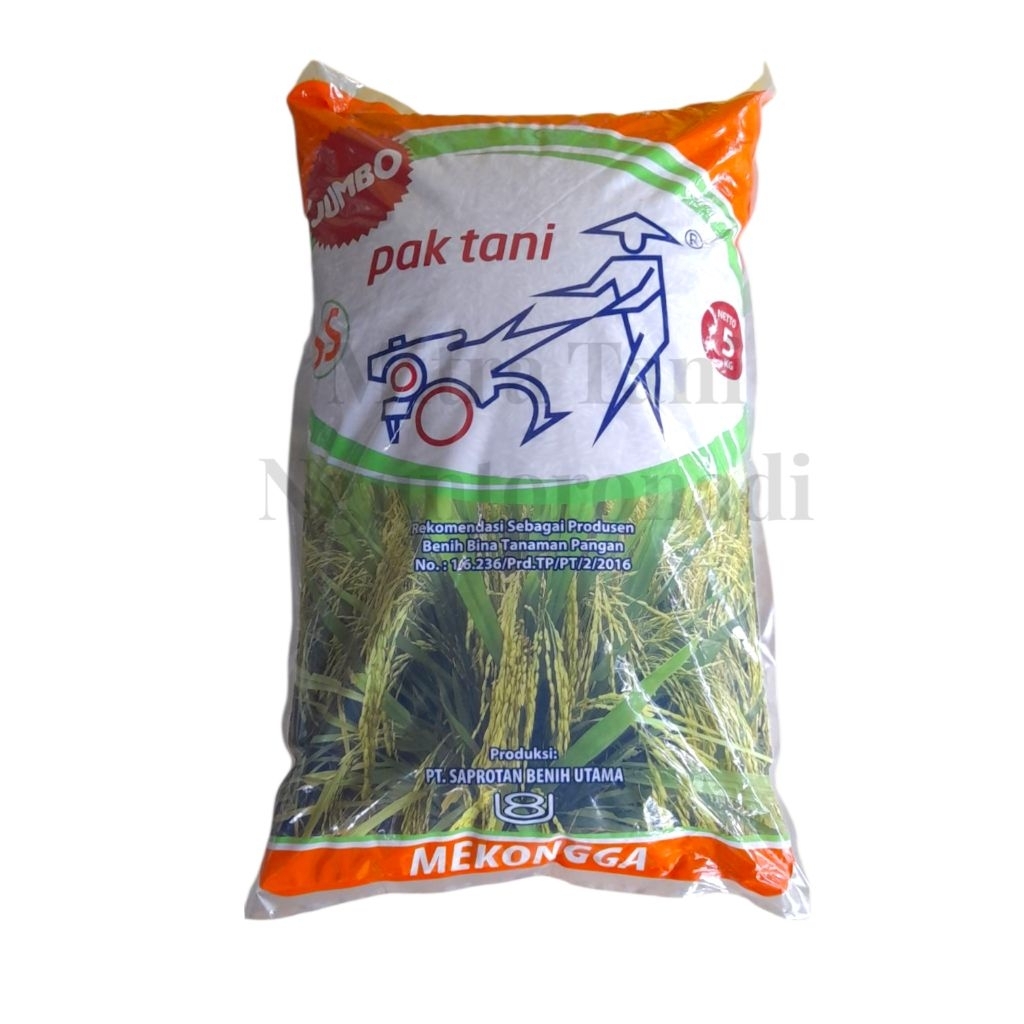 Benih Padi Jumbo SS Mekongga Cap Pak Tani 5Kg