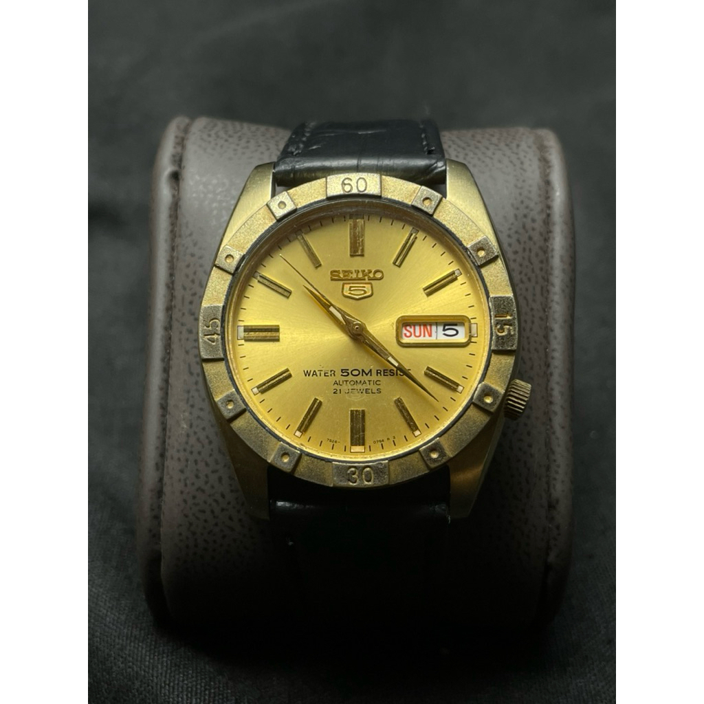 Seiko 5 automatic 7s26 Open backcase original