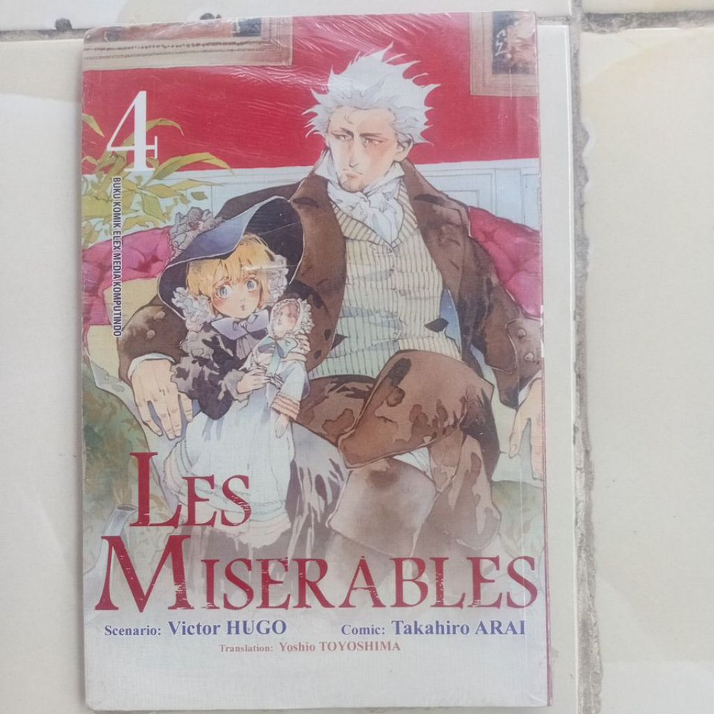 komik les miserables vol 4 kondisi segel