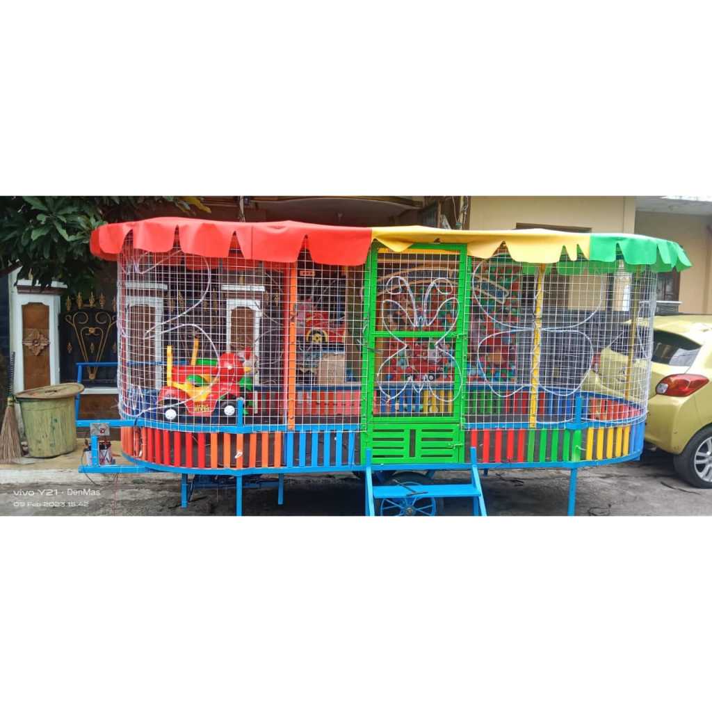 odong odong mandi bola gerobak playground indoor odong goyang lengkap perosotan
