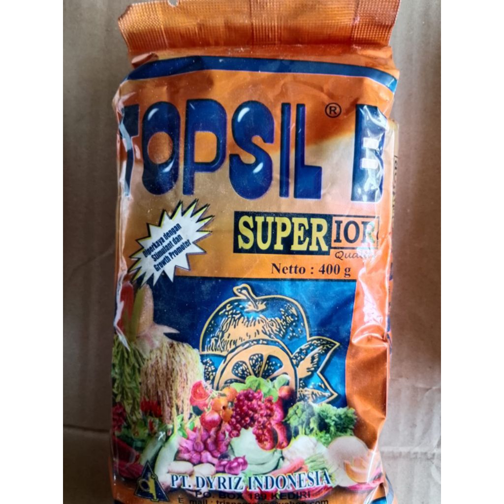 TOPSIL B 400gr, Pupuk buah original