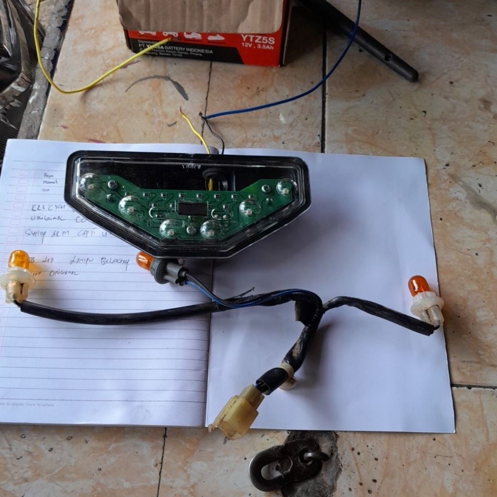 PCB LED LAMPU BELAKANG NMAX OLD ORIGINAL MOTOR