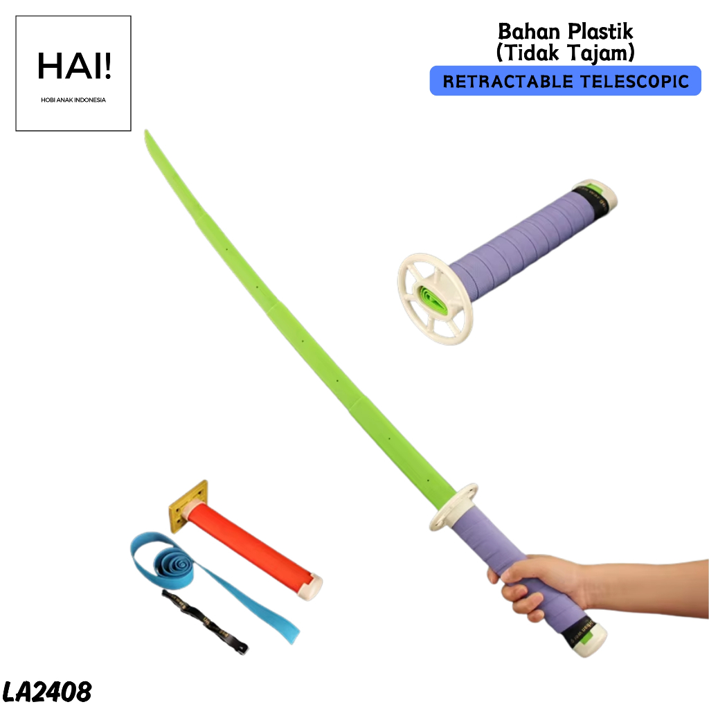 Katana Demon Slayer One Piece Model Retractable Telescopic