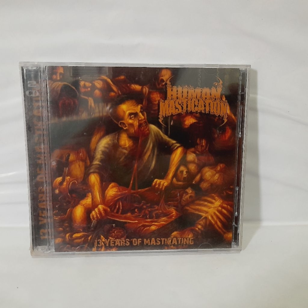 CD Human Mastication - 13 Years Of Masticating (2 CD) Segel