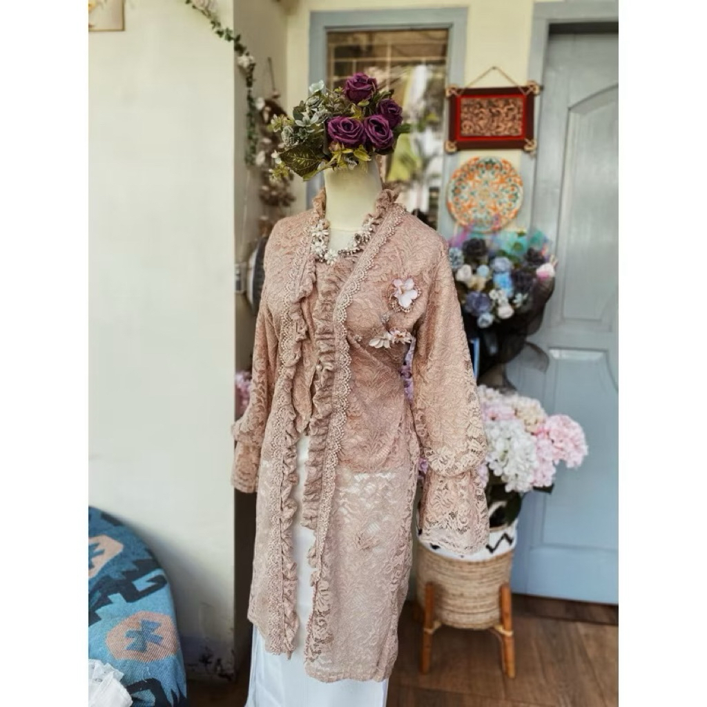 tunik brukat beachylooks