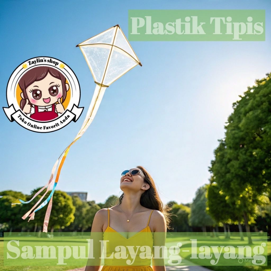 Plastik Layang-layang // Plastik Eceran P.200cm X L.110cm